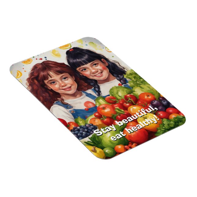 Íman Alimentação saudável (Lado Direito)