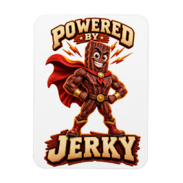Íman Alimentado pelo Jerky Super-herói