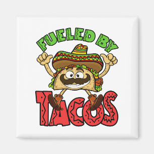 Íman Alimentado por Tacos Taco Lover