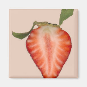 Íman Alimento - Fruta - Fatia de Morango