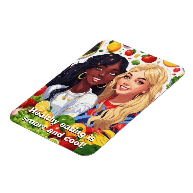 Íman Alimento saudável de ímã flexível (Left Side)