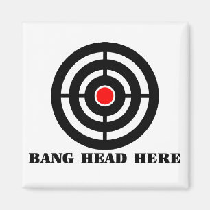 Íman Alivio De Estresse Ergonômico: Bang Head Aqui