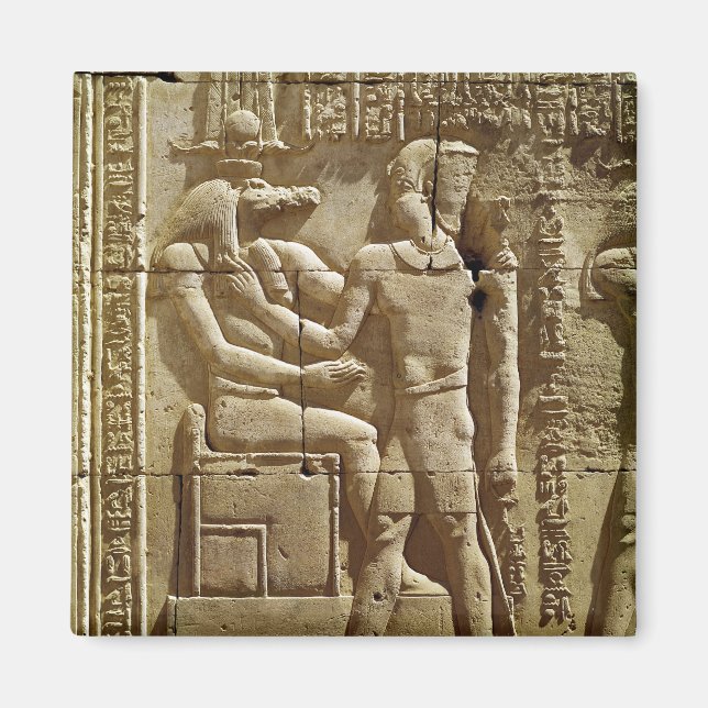 Íman Alivio de Sobek e Ptolomeu VI Philometor (Frente)