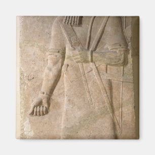 Íman Alivio de um guerreiro Assyrian