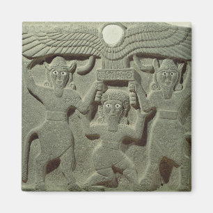 Íman Alivio que descreve Gilgamesh entre dois