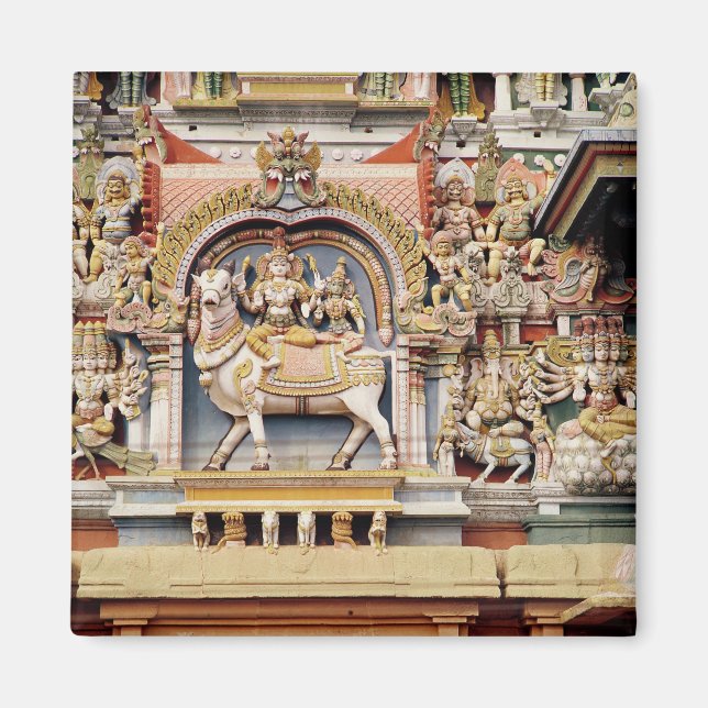 Íman Alivio representando Shiva e Parvati (Frente)