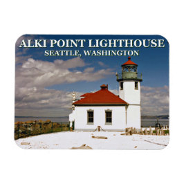 Íman Alki Point Lighthouse, Seattle Washington