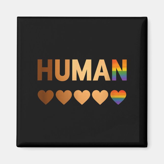 Íman All-inclusive Hearts For Blm Racial Justice &amp;  (Frente)