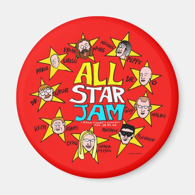 Íman All-Star Jam magnet (Frente)