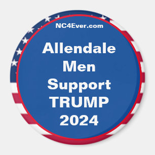 Íman Allendale Men Support TRUMP 2024