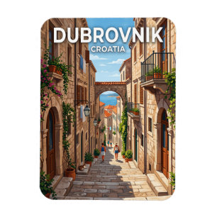 Íman Alley do Centro Histórico de Dubrovnik Croácia