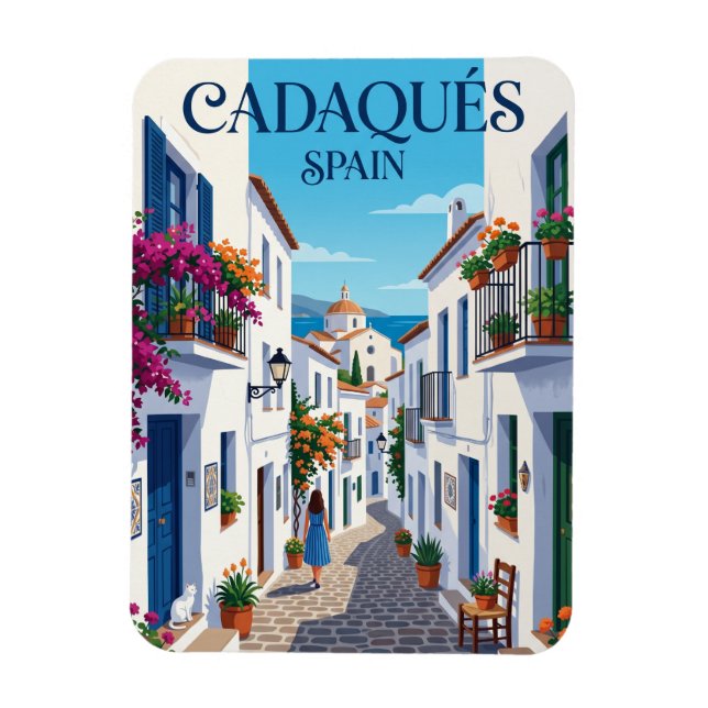 Íman Alley em Cadaques Espanha Espanha (Vertical)