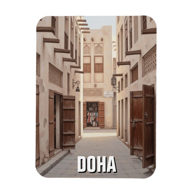 Íman Alley em Doha Qatar Viagens (Vertical)