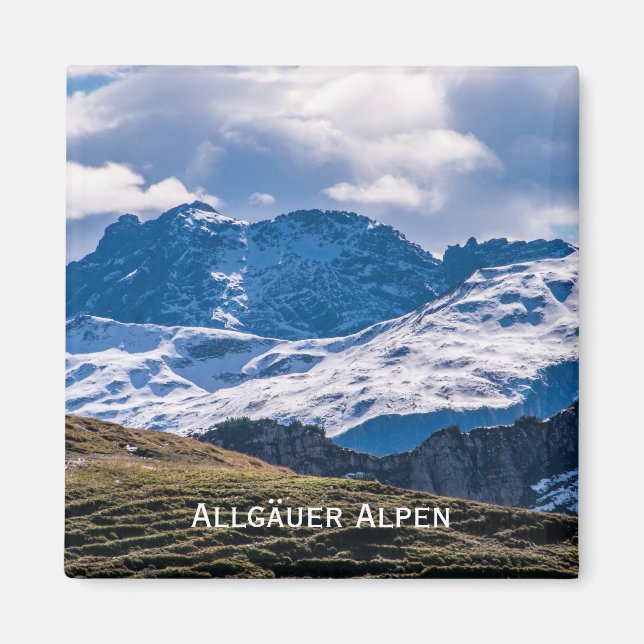 Íman Allgäuer Alpen Magnet (Frente)