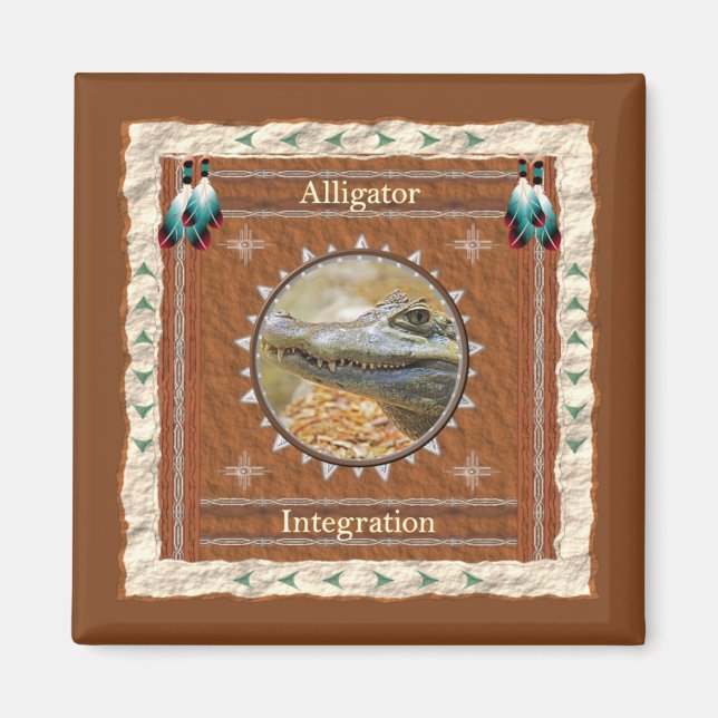 Íman Alligator-Integration - Magnet (Frente)