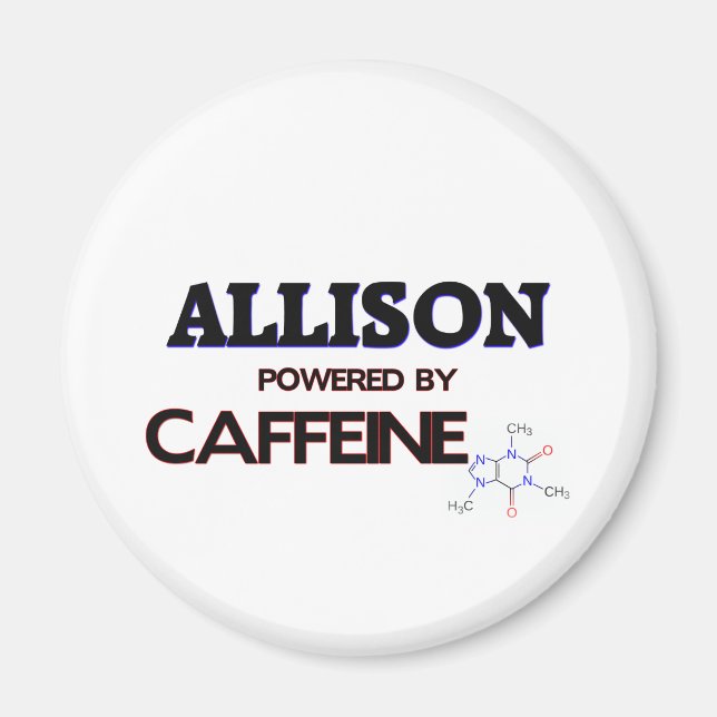 Íman Allison com cafeína (Frente)