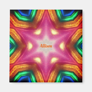 Íman ALLISON ~ Gleaming Abstrato ~ Personalizado ~