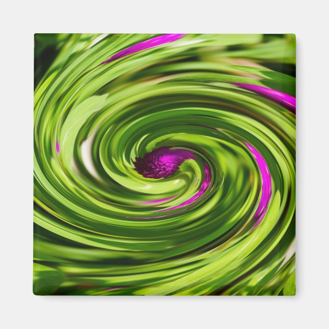 Íman Allium Abstrato (Frente)