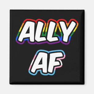 Íman Ally AF II - Orgulho de Fila Trans com Sinalizador