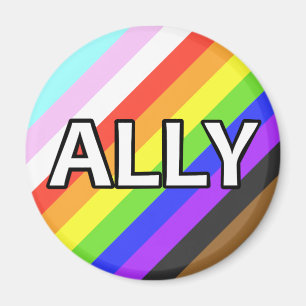 Íman Ally Pride Refrigerator Magnet