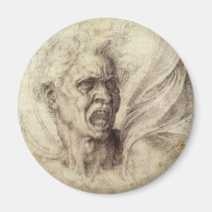 Íman Alma Danada de Michelangelo, Cabeça de um Homem