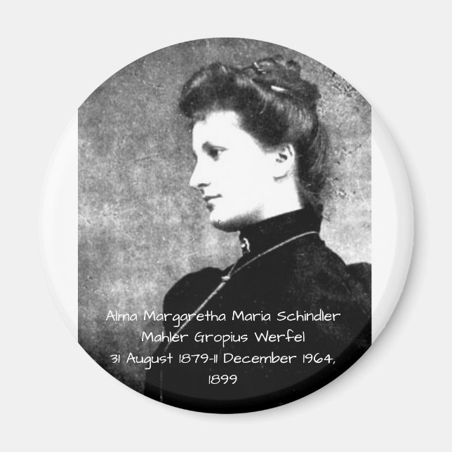 Íman Alma Margaretha Maria Schindler Mahler Gropius Wer (Frente)