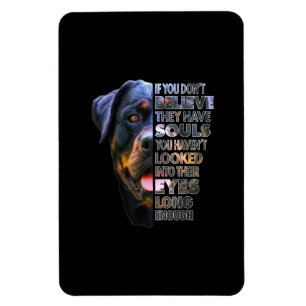 Íman Alma Rottweiler Eu Adoro Cachorros Rotativos