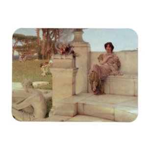 Íman Alma-Tadema   a voz do primavera, 1908
