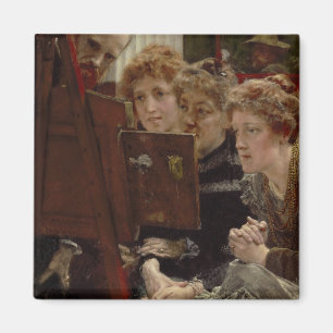 Íman Alma-Tadema um o grupo da família, 1896