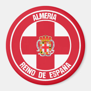 Íman Almería Round Emblem