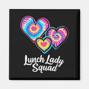 Íman Almoço Lady Squad Tie Dye Heareteria Funcionarios 