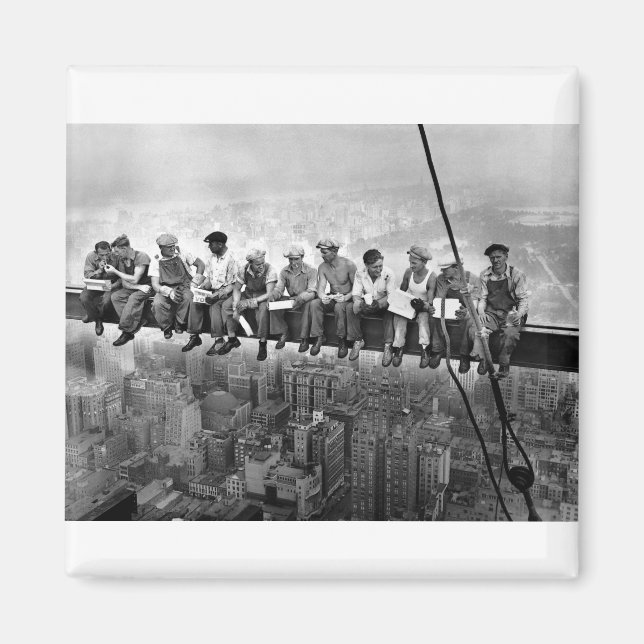 Íman Almoço no topo de um arranha-céu 1932 (Frente)