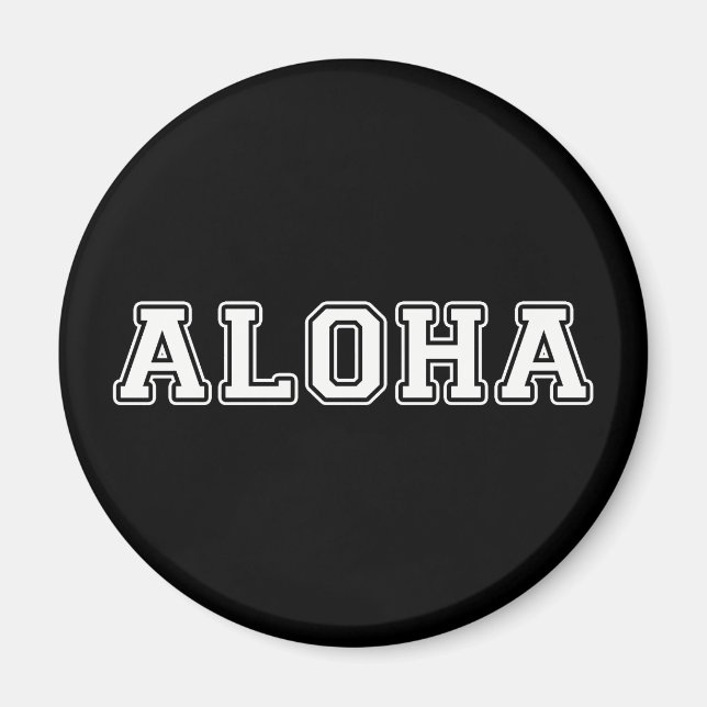 Íman Aloha (Frente)