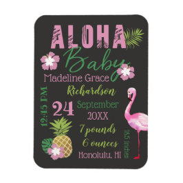 Íman Aloha Baby Pink & Green Tropical Baby Birds Stats