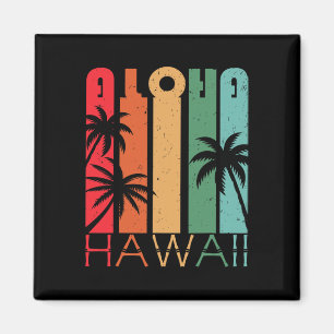 Íman Aloha Havaí Palmeira Tropical Ilha Havaiana Lo