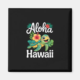 Íman Aloha Havaí Tartaruga Ilha Havaiana Crianças Homen