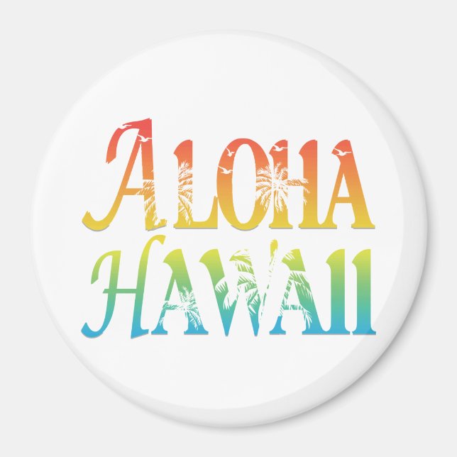 Íman Aloha Hawaii (Frente)