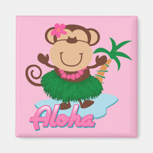 Íman Aloha ímã do macaco
