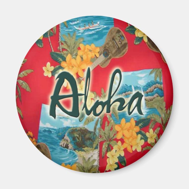 Íman Aloha Red (Frente)