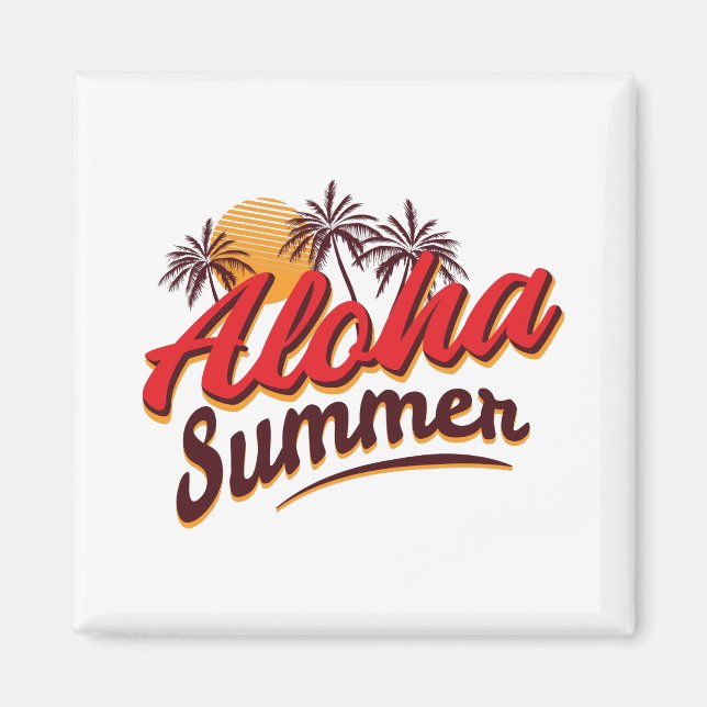 Íman Aloha Summer (Frente)