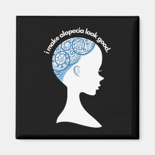 Íman Alopecia Areata - Sensibilização para a perda de c