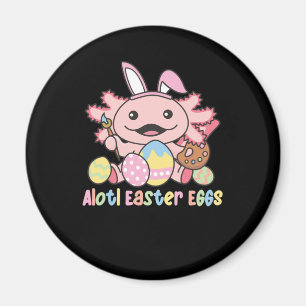 Íman Alotl Ovos De Páscoa Páscoa Axolotl Com Candeeir