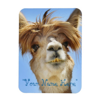 Íman Alpaca Photo Magnet "Put own name"