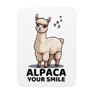 Íman Alpaca Seu Sorriso