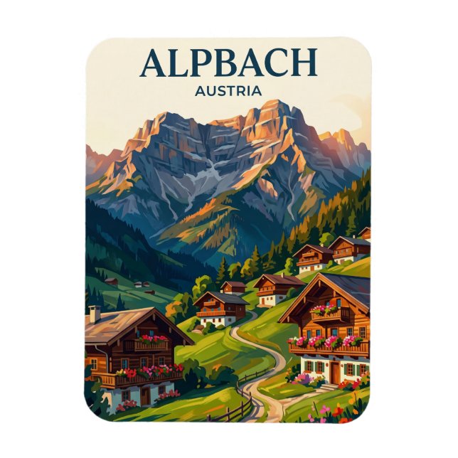 Íman Alpbach Áustria (Vertical)