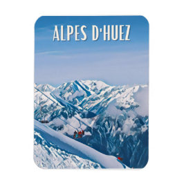 Íman Alpe d'Huez Station de ski