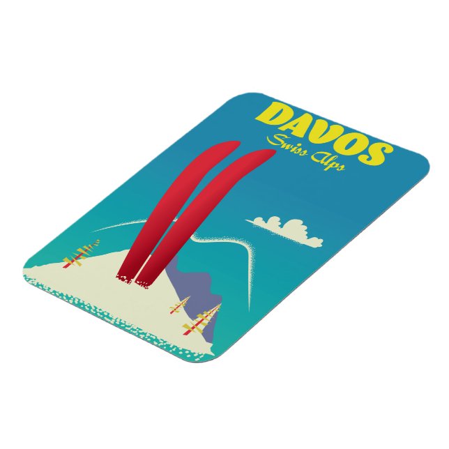 Íman Alpes suíços de Davos (Left Side)
