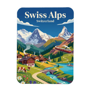 Íman Alpes Suíços Suíça
