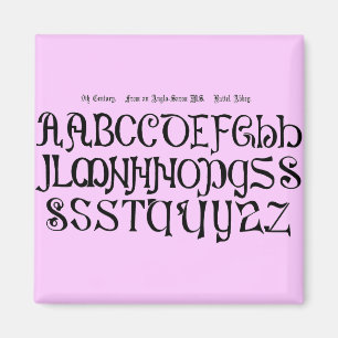 Íman Alphabet Magnet