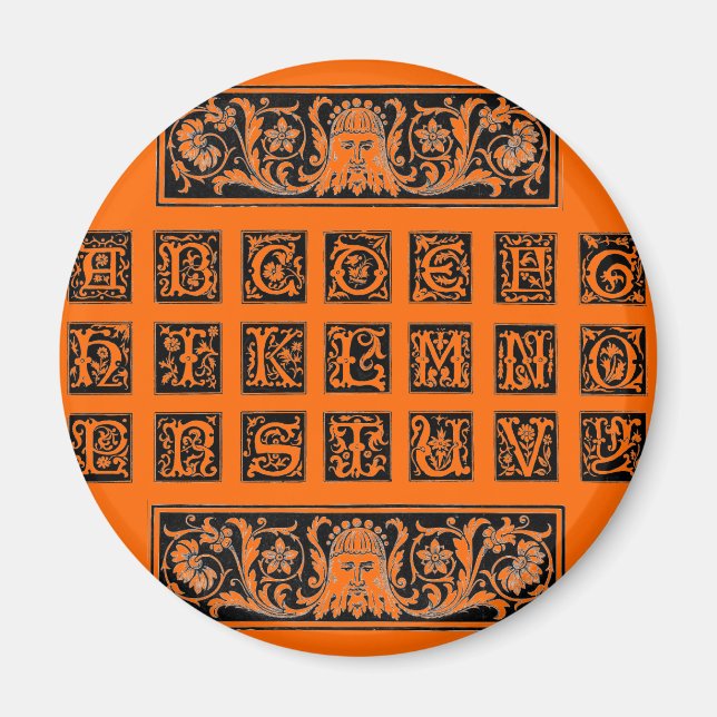 Íman Alphabet Magnet (Frente)